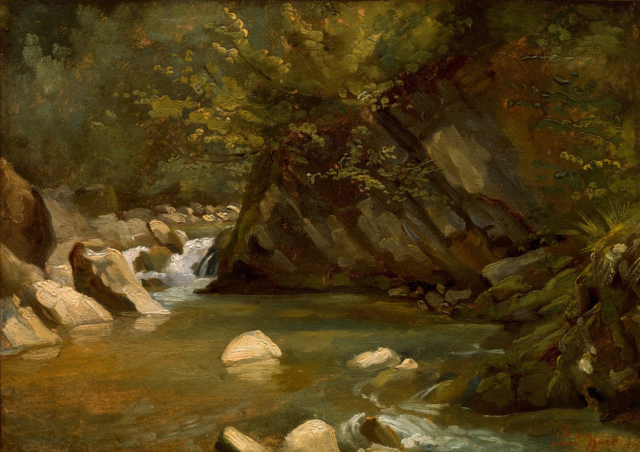 Woodland Stream tekijältä Paul Huet
