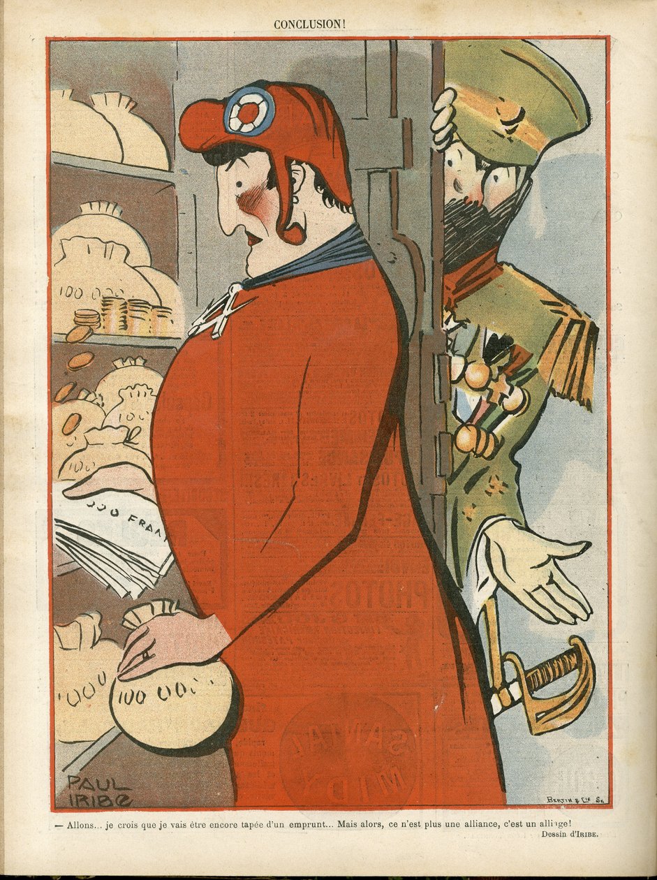 Kuvitus Paul Iribesta (1883-1935) Le Riressa tekijältä Paul Iribe