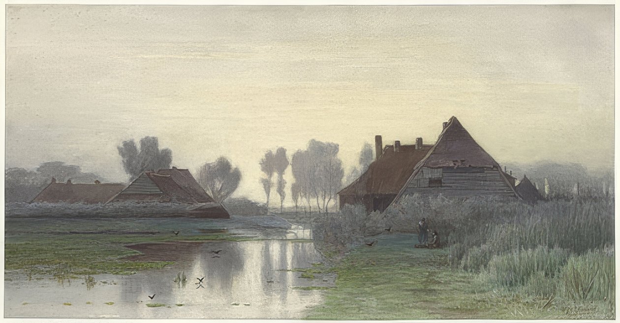 Maatilat aamun sumussa. 1838-1903 tekijältä Paul Joseph Constantin Gabriel