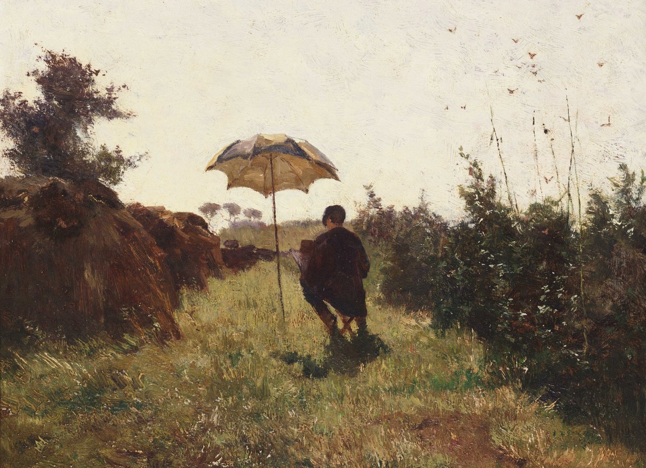 En plein air, 1870. tekijältä Paul Joseph Constantin Gabriel