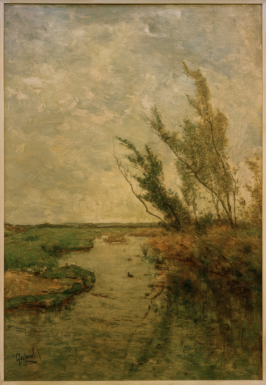 Polderlandschaft tekijältä Paul Joseph Constantin Gabriel