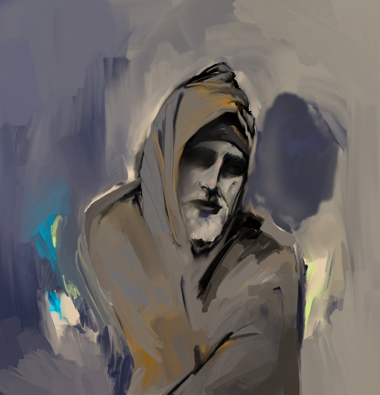 Prometheus, 2024 (digitaalista taidetta) tekijältä Paul Kempton