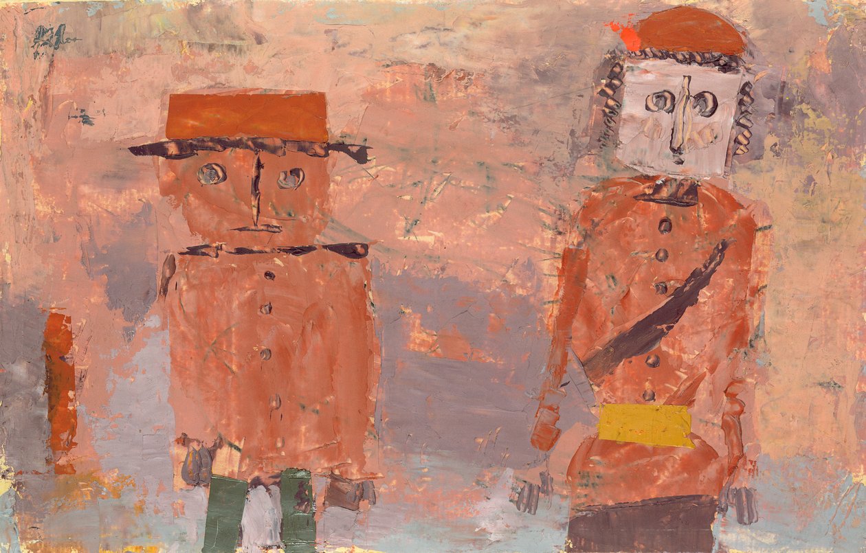 Morsian ja sulhanen elämänsä syksyllä tekijältä Paul Klee
