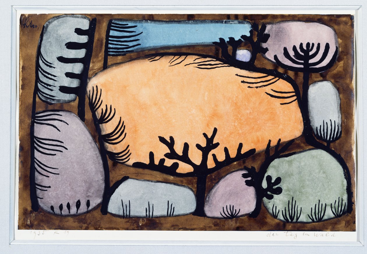 Päivä metsässä tekijältä Paul Klee