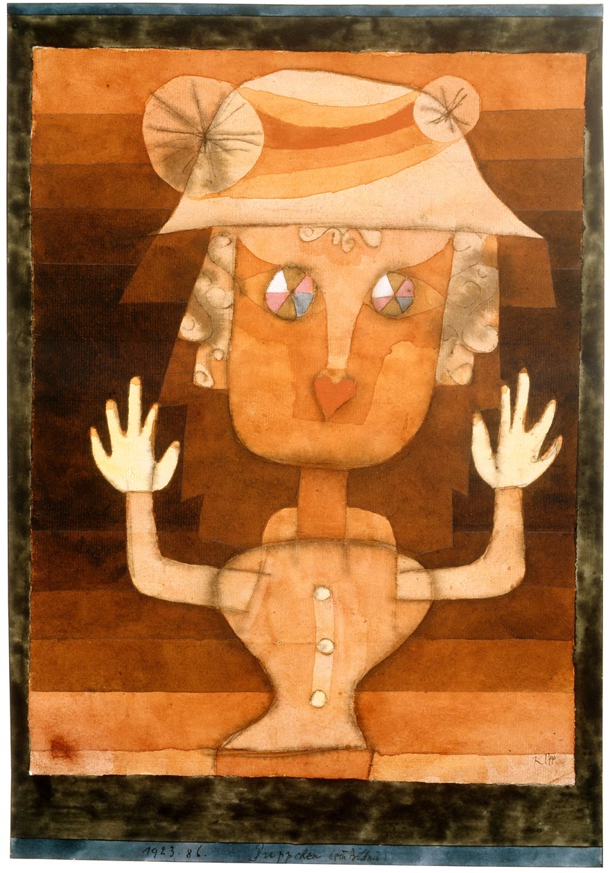 Nukke, 1923. tekijältä Paul Klee