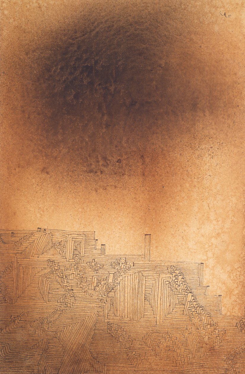 Adrasteápolis por Paul Klee (1879-1940) finlandês tekijältä Paul Klee
