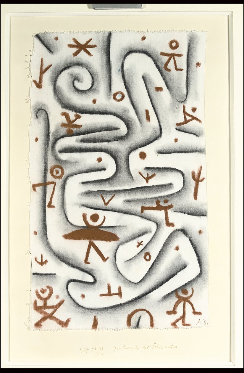 Korkean hengen alue; Gelande des Ubermutes tekijältä Paul Klee
