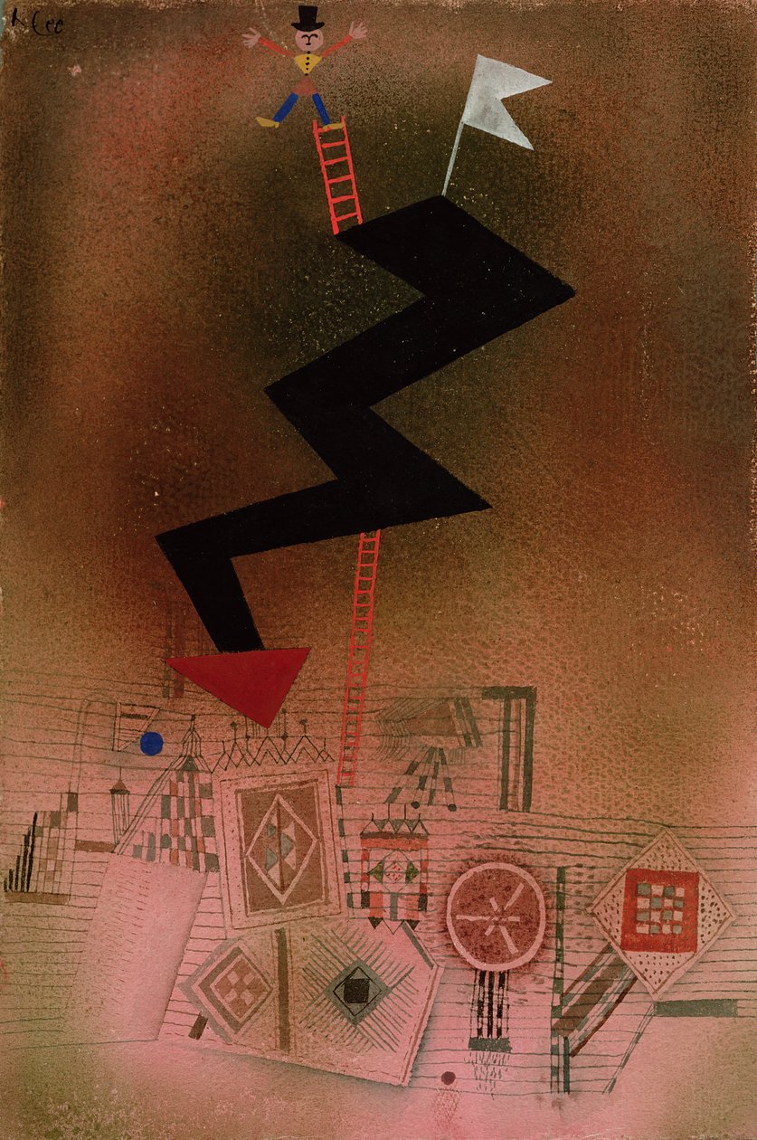 ਲਾਈਟਨਿੰਗਫਿਨਿਸ਼ ਨੂੰ ਗ੍ਰਿਫਤਾਰ ਕੀਤਾ ਗਿਆ tekijältä Paul Klee