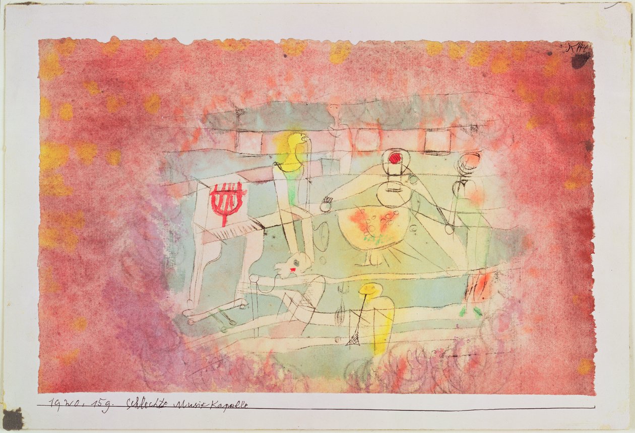 Huono bändi tekijältä Paul Klee