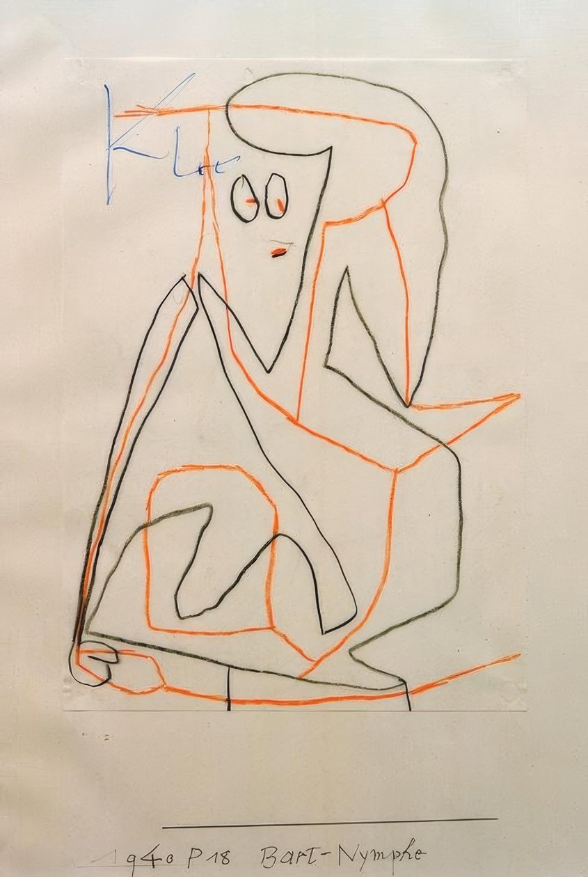 Bart-Nymphe tekijältä Paul Klee