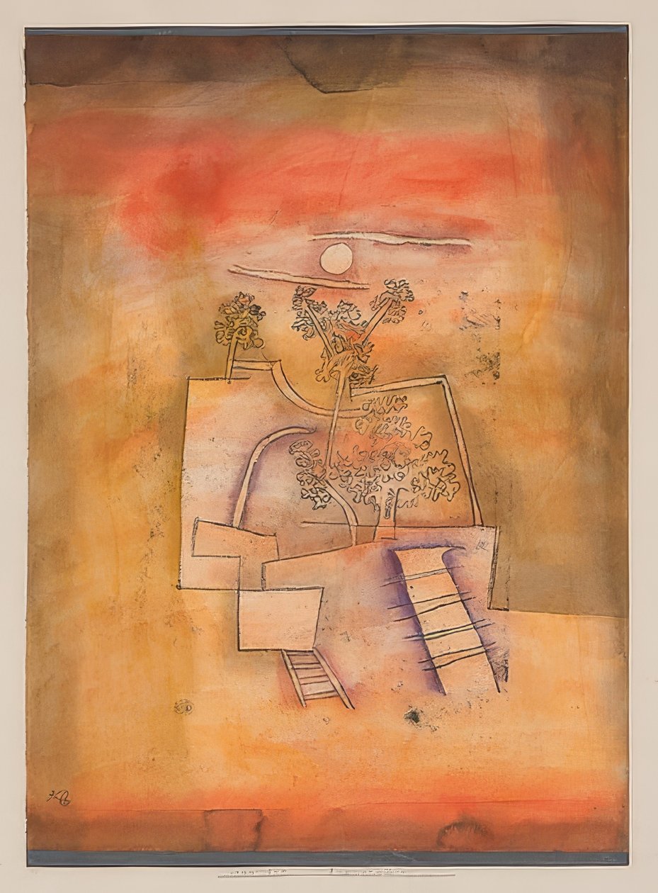 Puun kulttuuri. 1924 tekijältä Paul Klee