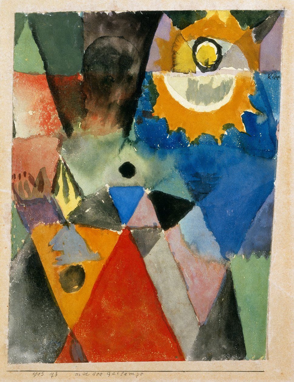 Ennen kaasulamppua, Paul Klee, National Gallery of Modern Art, Rooma tekijältä Paul Klee