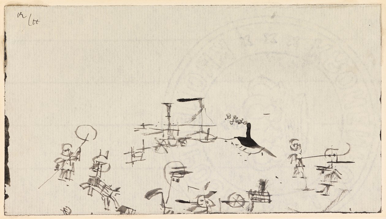 Busy Beach, 1926. tekijältä Paul Klee