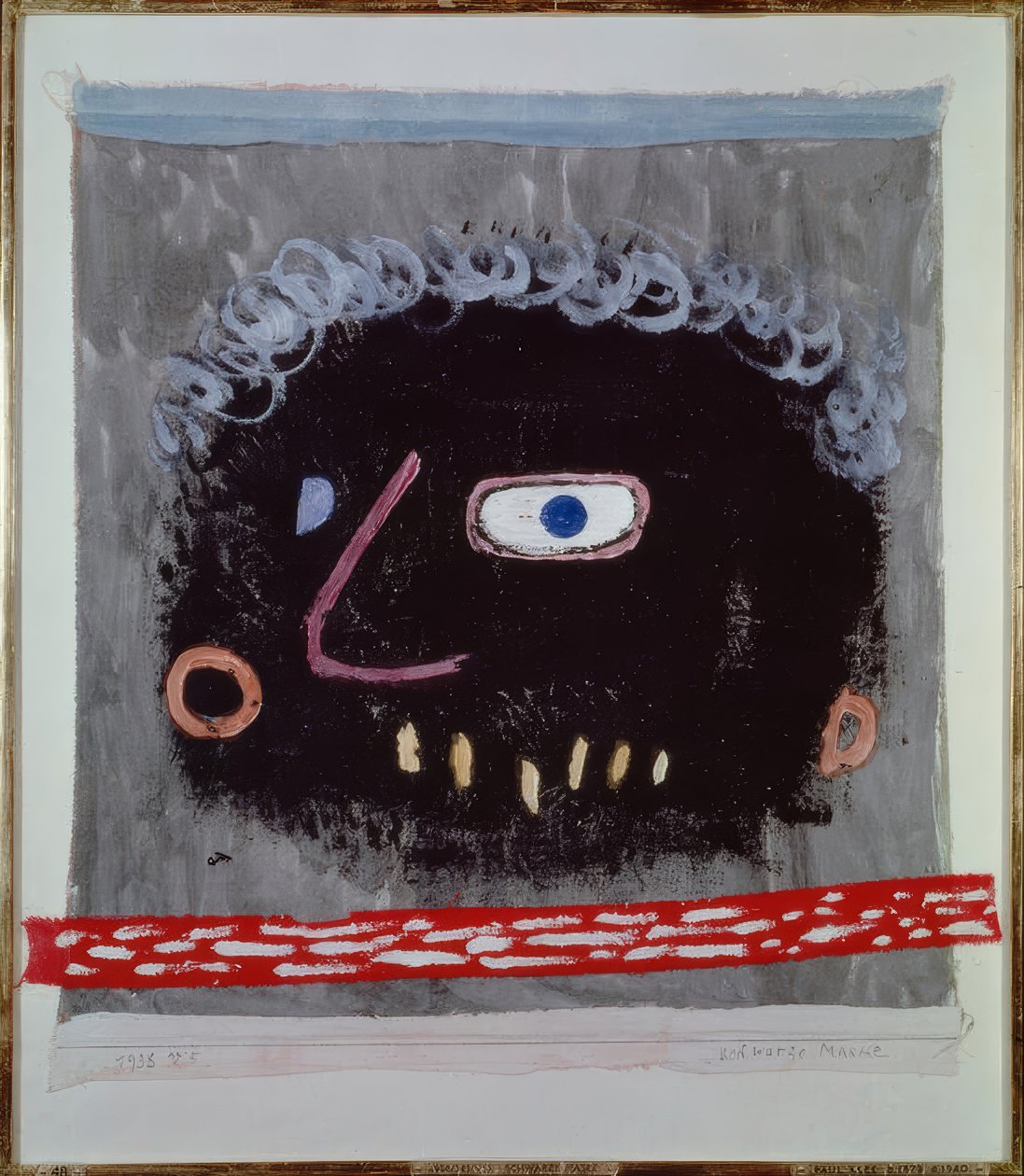 Musta naamio tekijältä Paul Klee