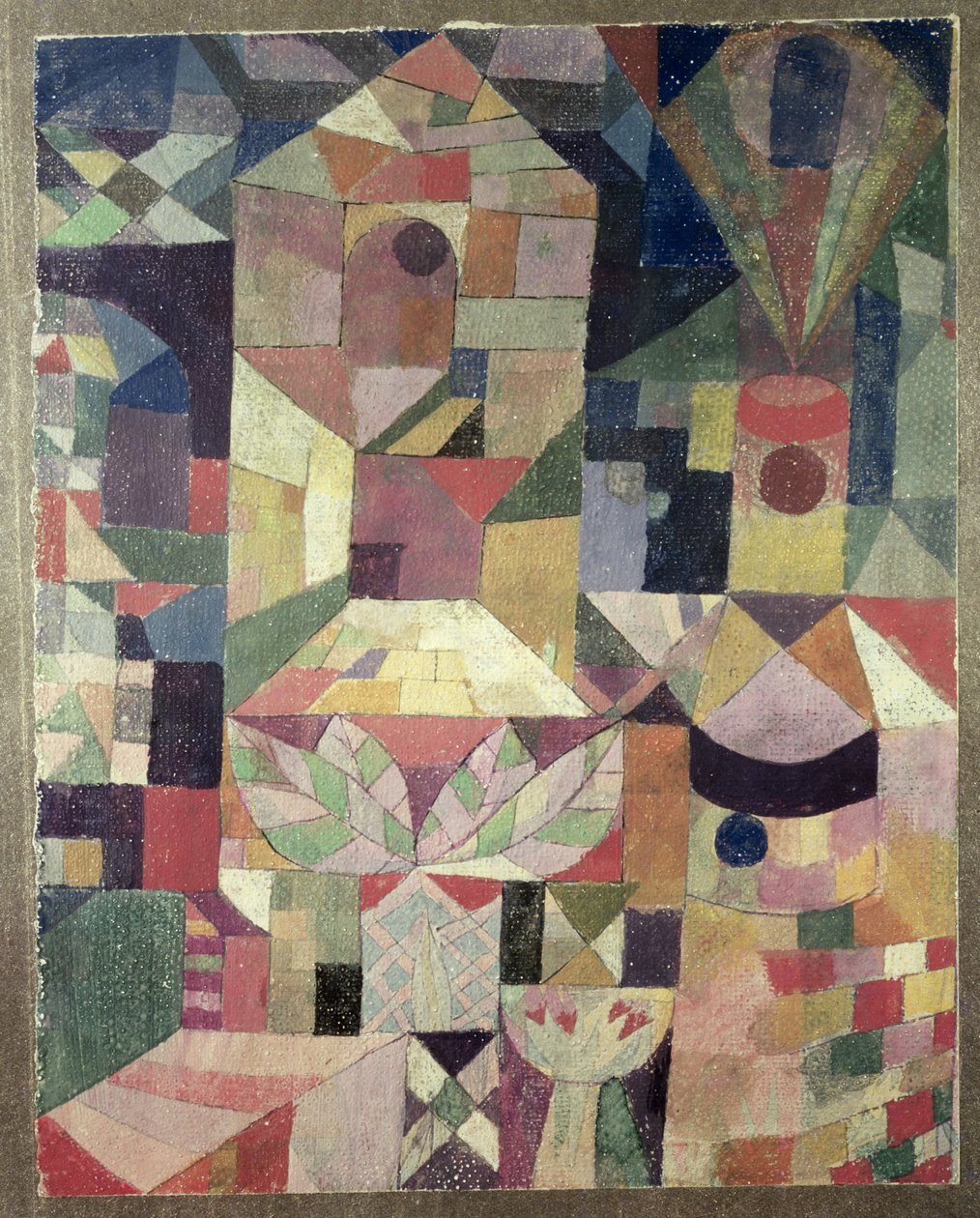Linnan puutarha tekijältä Paul Klee