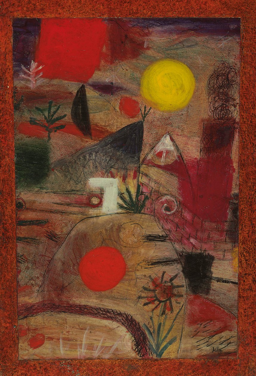 Juhla ja romahdus; juhlaa ja syksyä tekijältä Paul Klee
