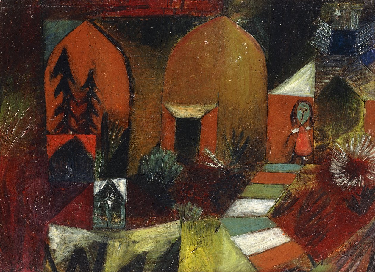 Lapsi erakkona; lapsi erakkona tekijältä Paul Klee