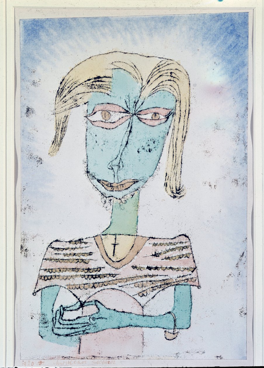 Christian Sectionarian (öljy kankaalle tekijältä Paul Klee