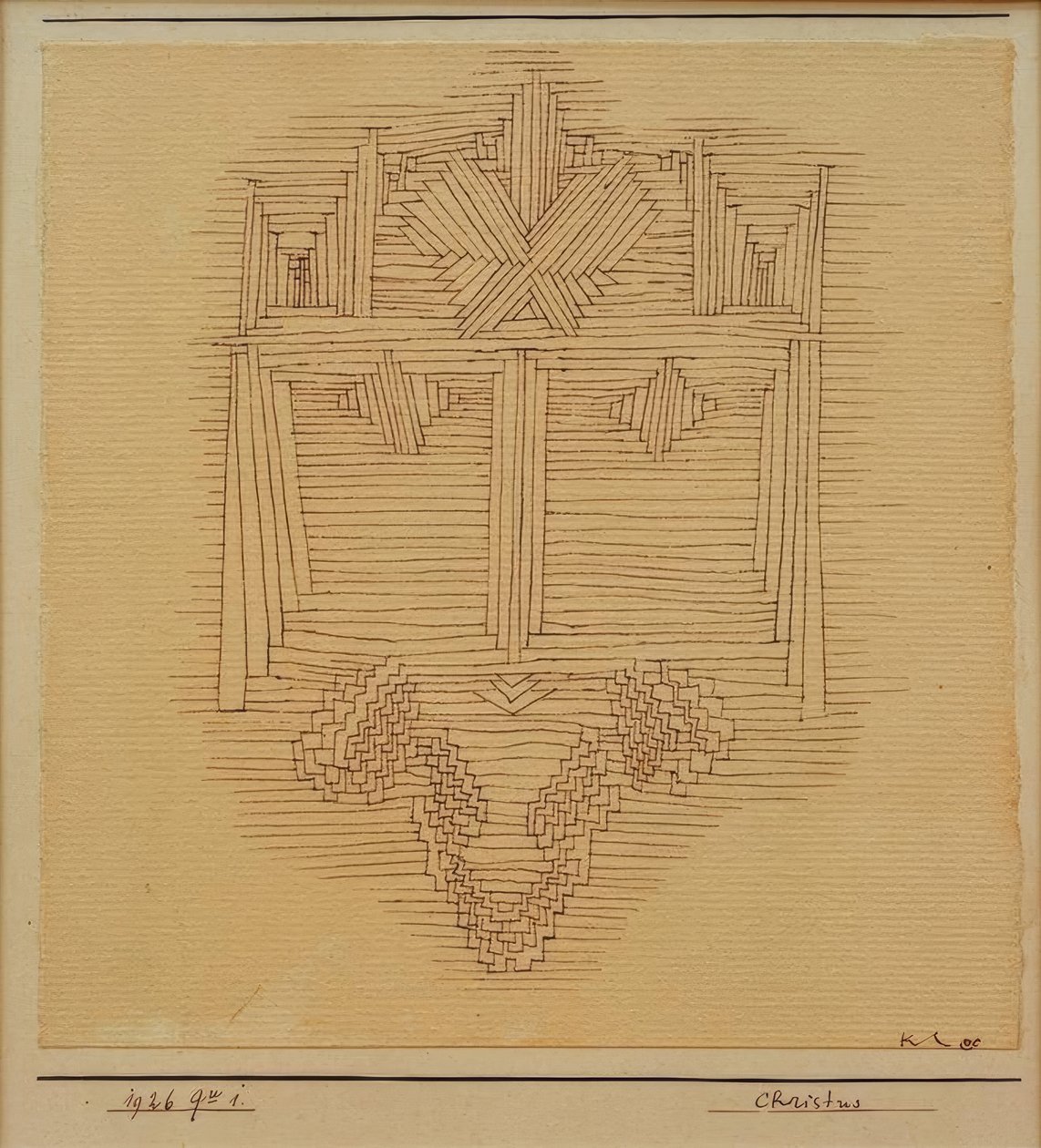 Christus tekijältä Paul Klee