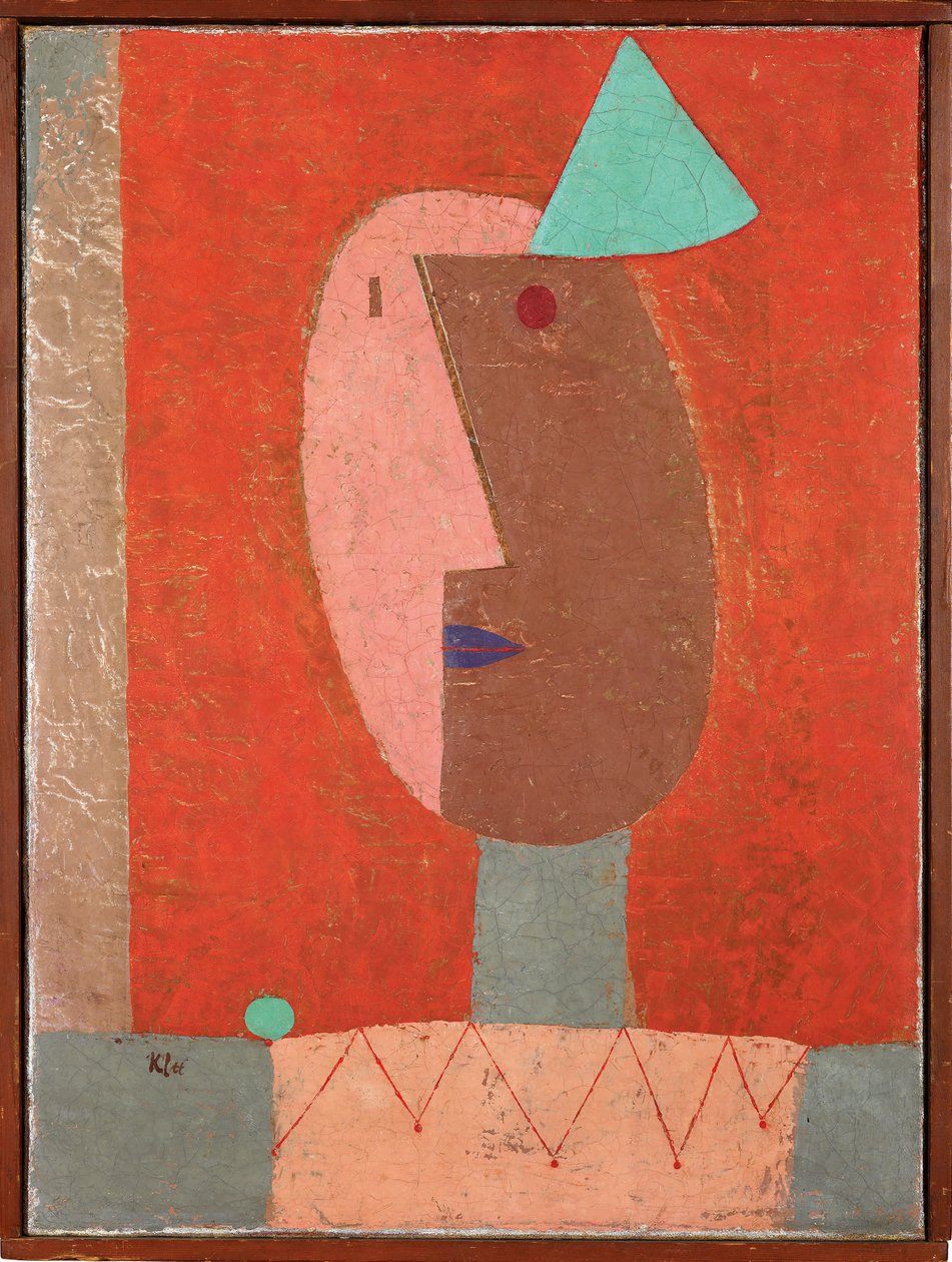 Klovni, 1929. tekijältä Paul Klee
