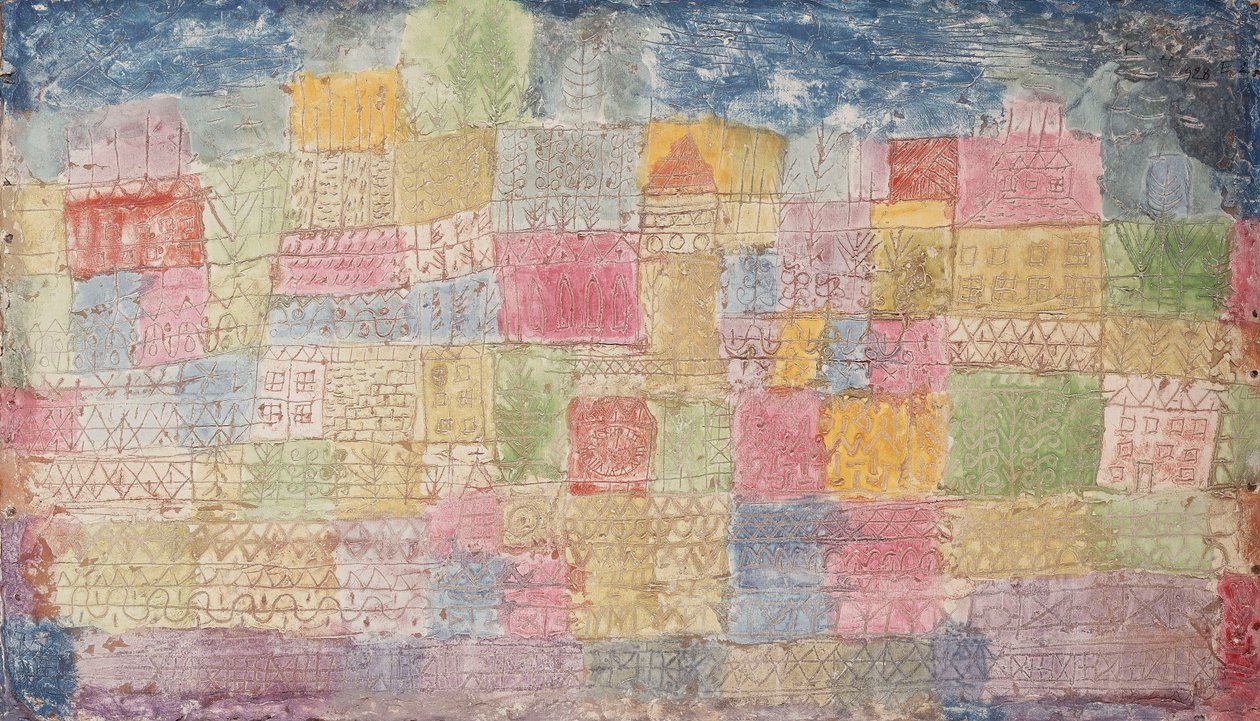 värikkäät maisemat; Värikkäitä maisemia tekijältä Paul Klee