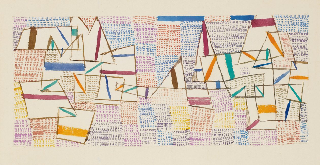 Côte de provence 7, 1927. finlandês tekijältä Paul Klee