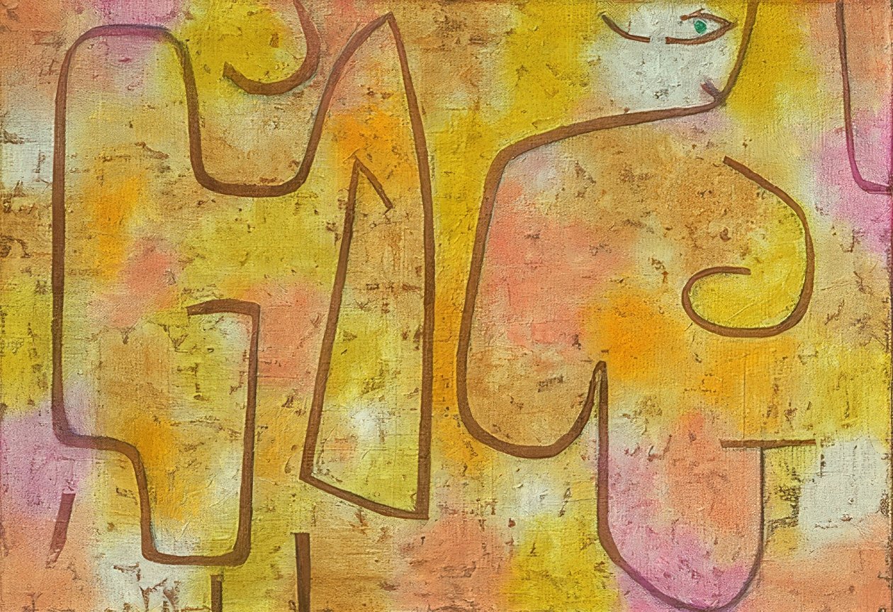 Lady ja muoti. 1938 tekijältä Paul Klee