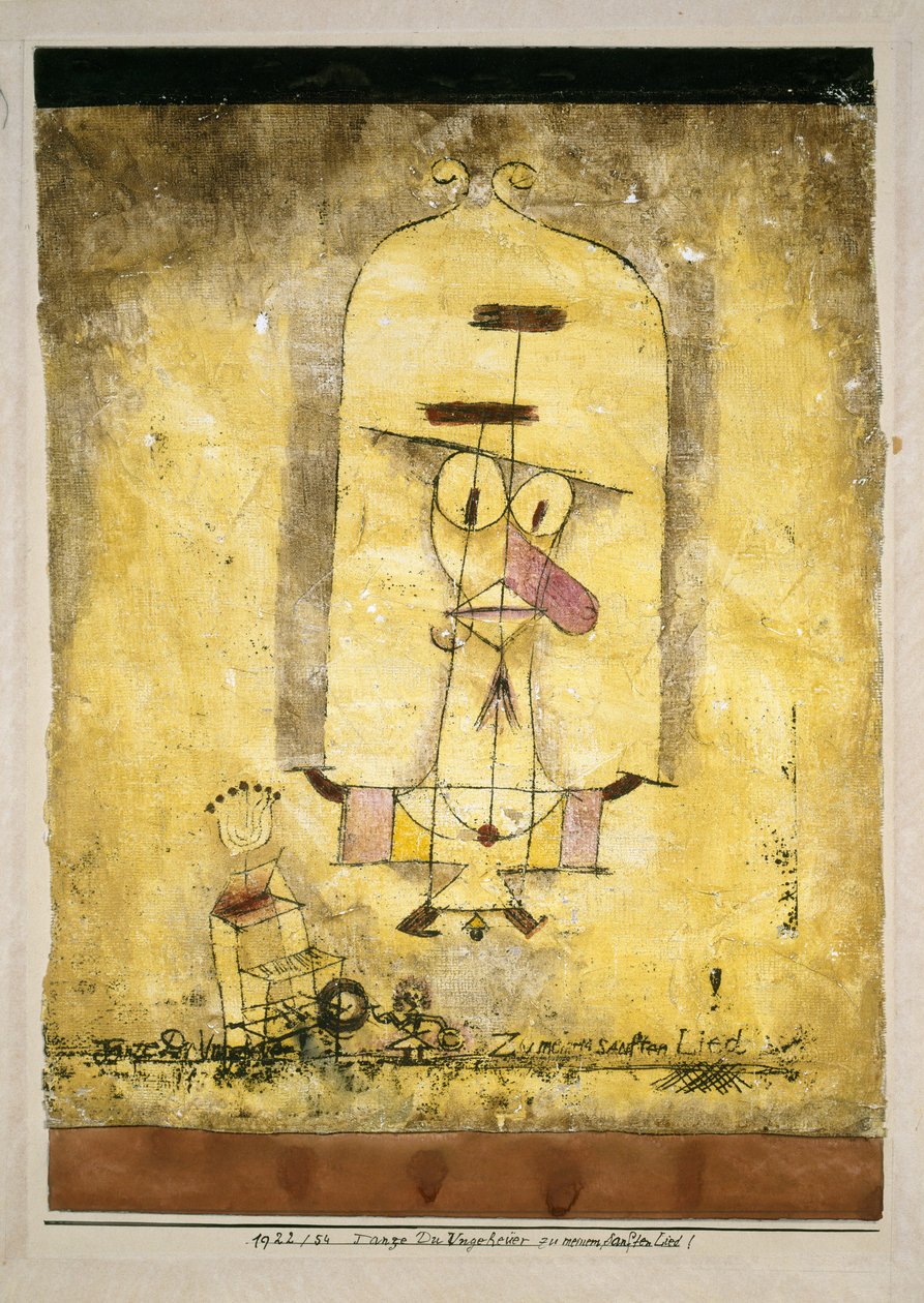 Dance You Monster my Soft Song!, 1922. tekijältä Paul Klee
