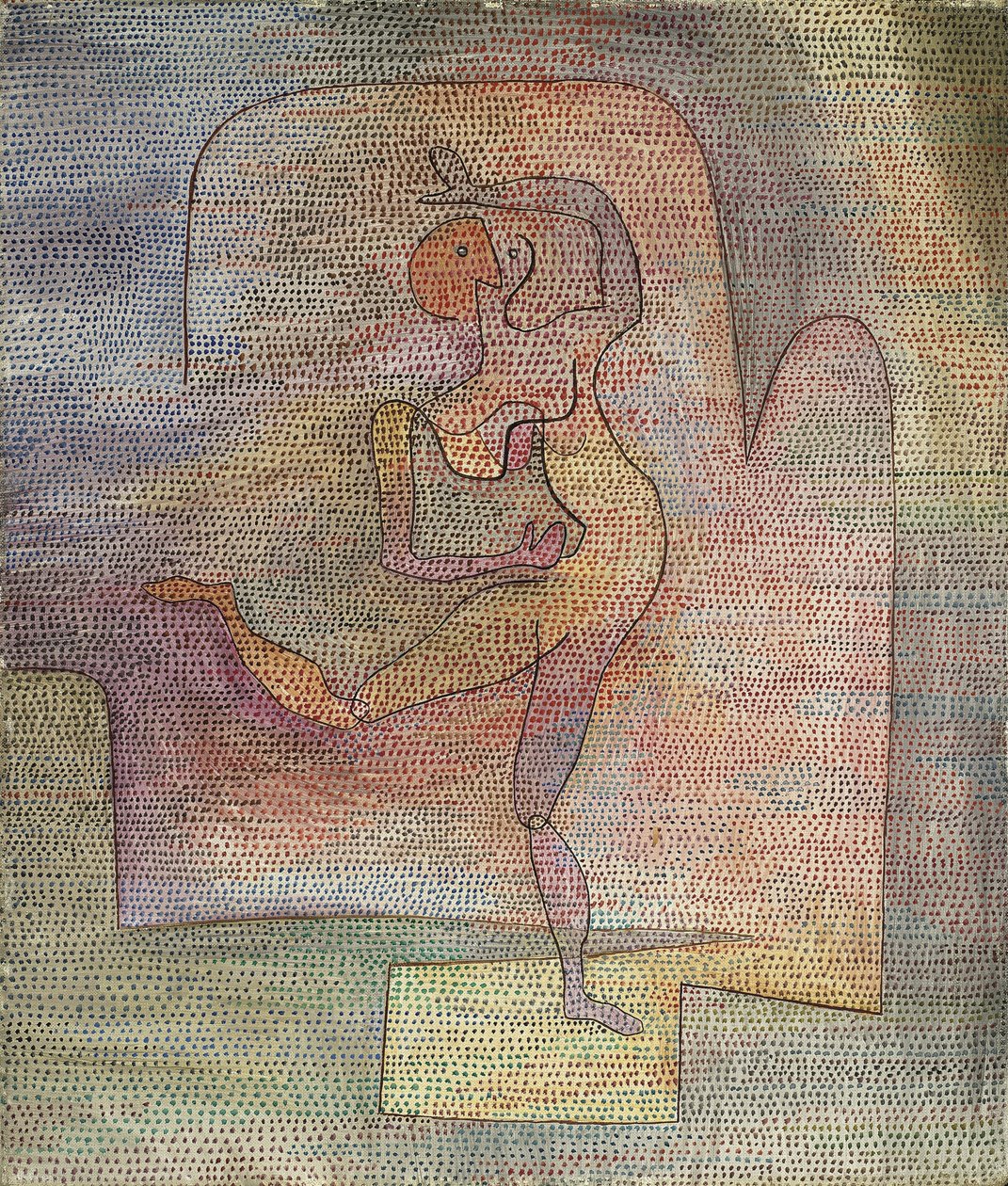Tanssija, 1932 tekijältä Paul Klee