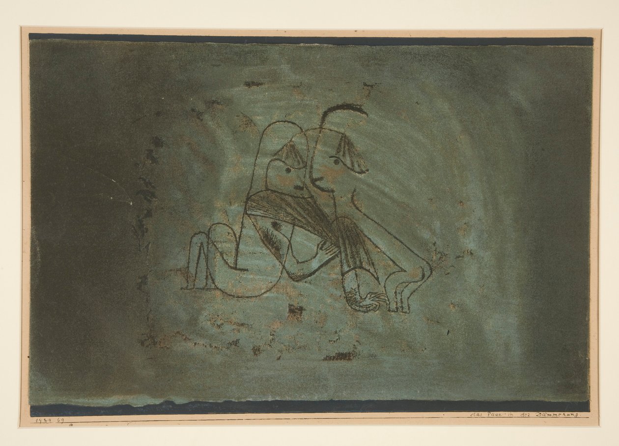 Pariskunta hämärässä tekijältä Paul Klee
