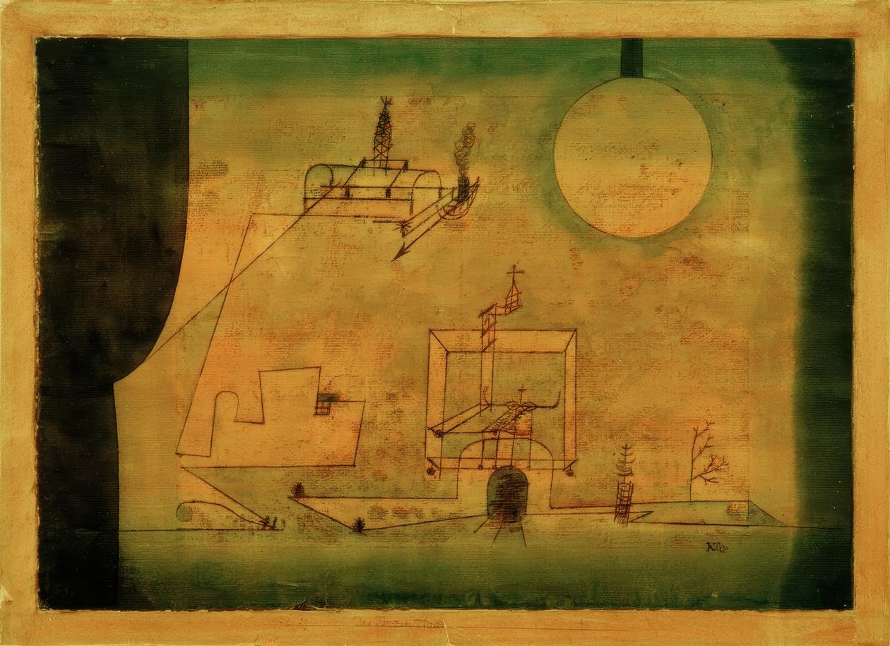 Das Tor zum Hades tekijältä Paul Klee