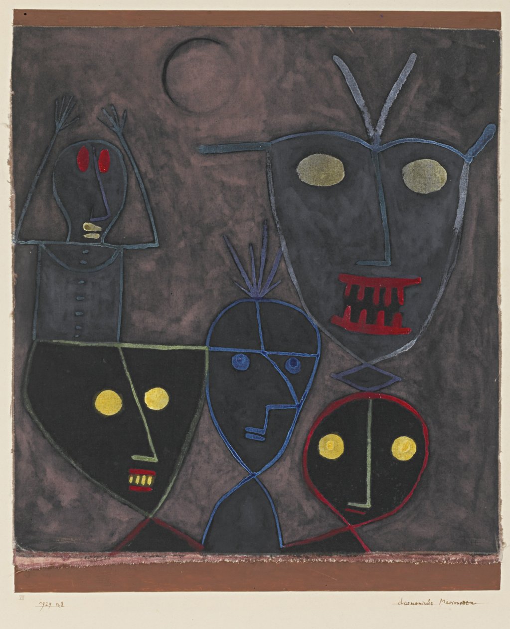 Demoniset nuket, 1929 tekijältä Paul Klee
