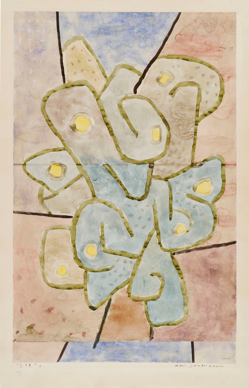 Hapanpuu Hapanpuu, 1939. tekijältä Paul Klee