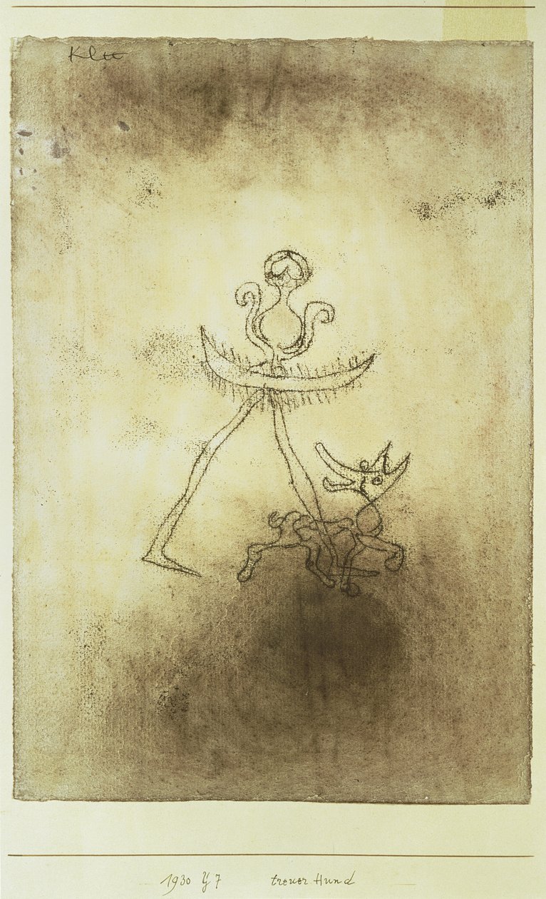 Uskollinen Koira tekijältä Paul Klee