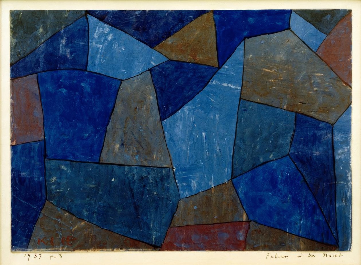 Kiviä yöllä tekijältä Paul Klee
