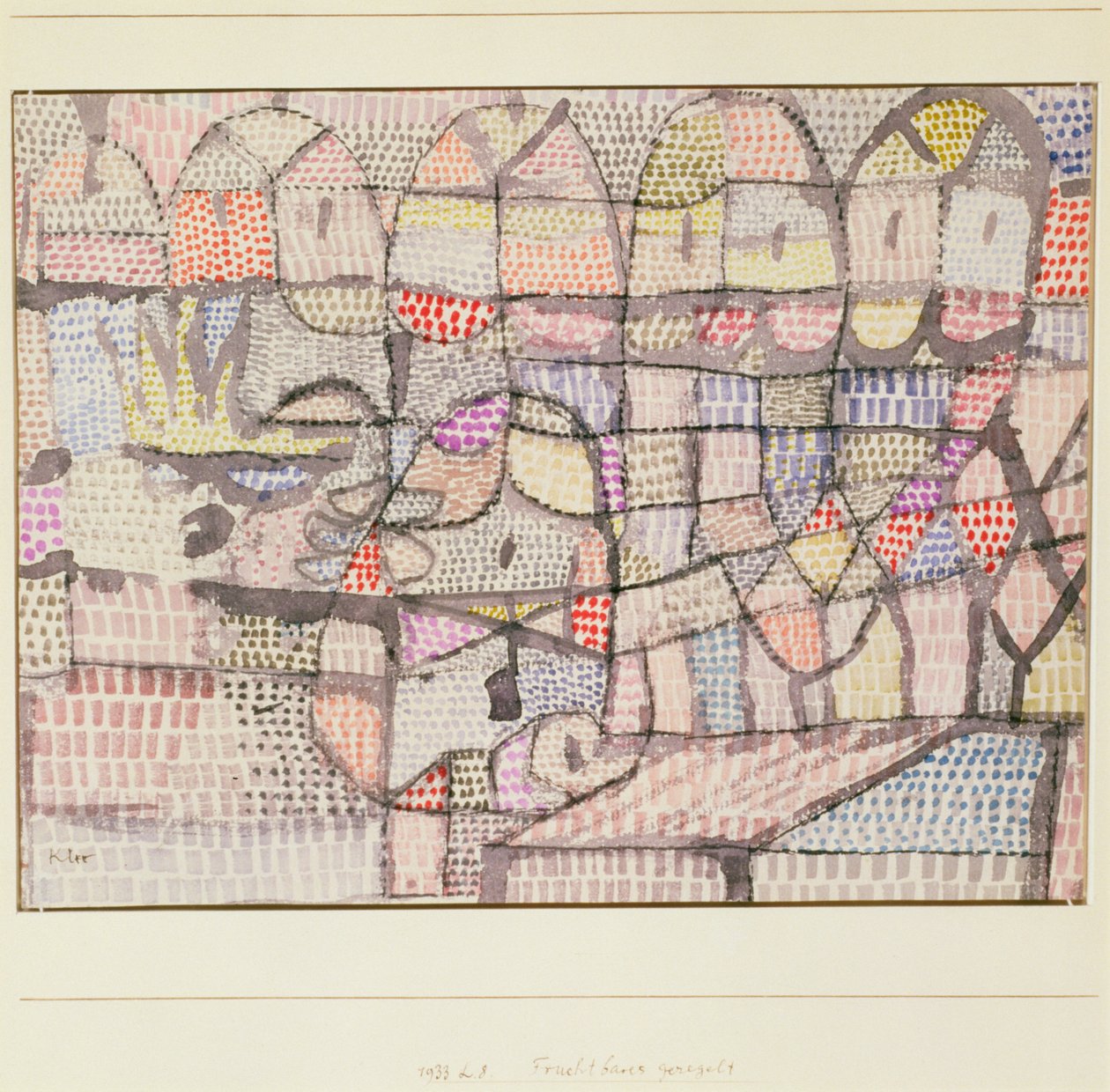 Fértil bem ordenada finlandesa tekijältä Paul Klee