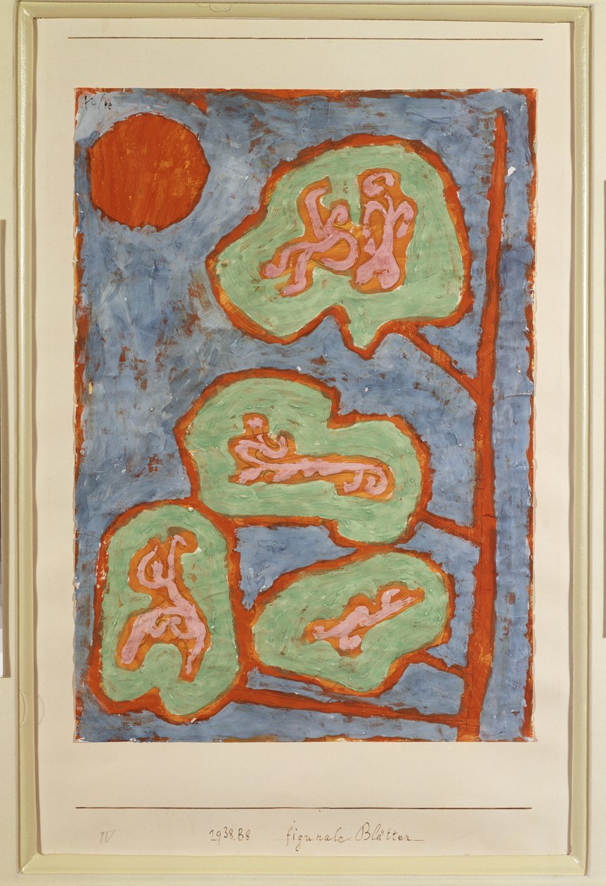 Kuvannolliset lehdet tekijältä Paul Klee