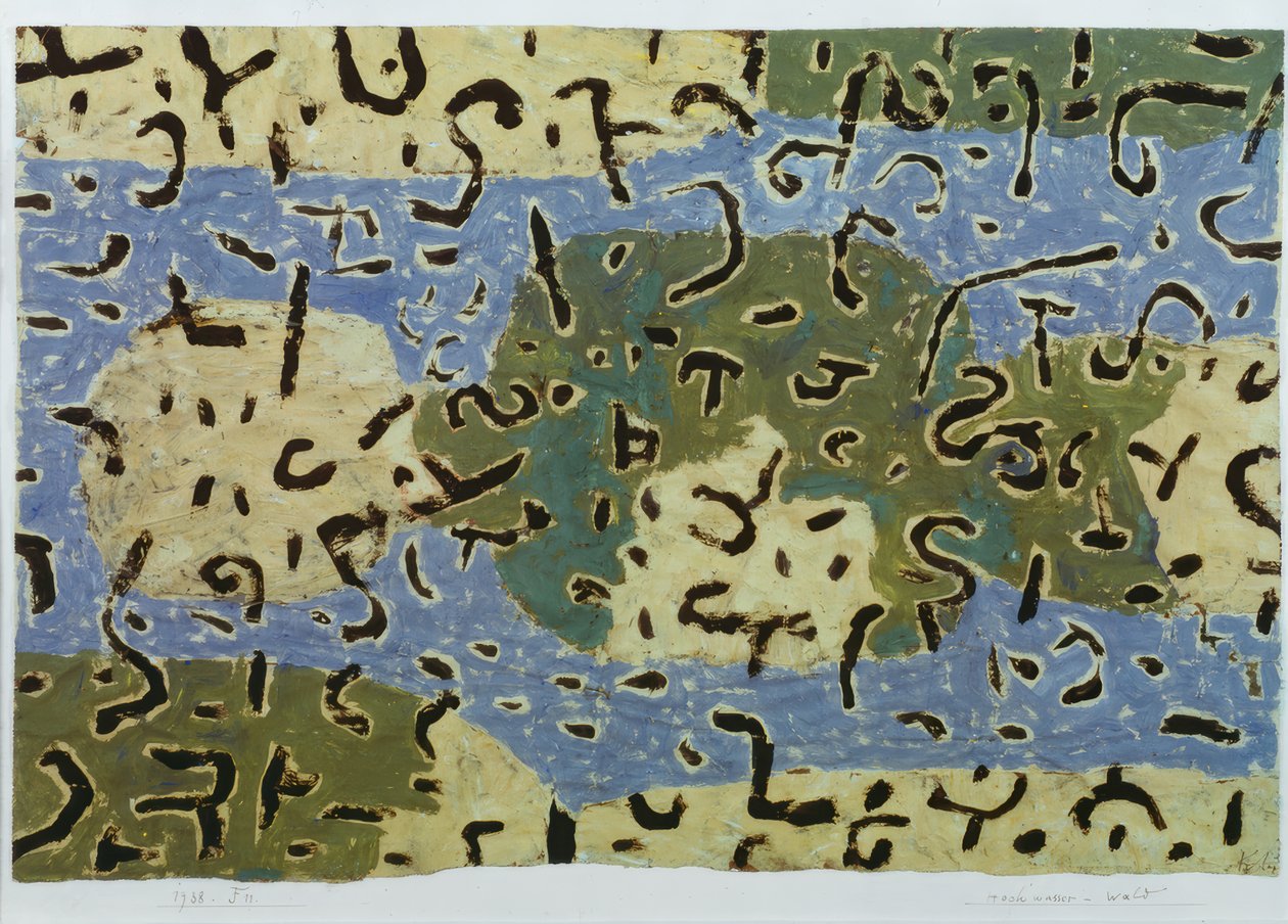 Tulvametsä tekijältä Paul Klee