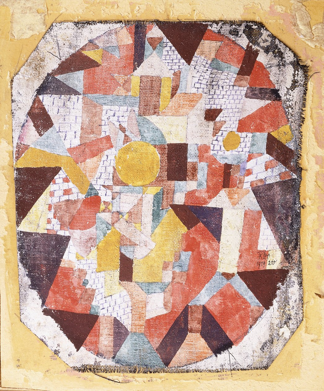 Täysikuu muurauksen sisällä tekijältä Paul Klee