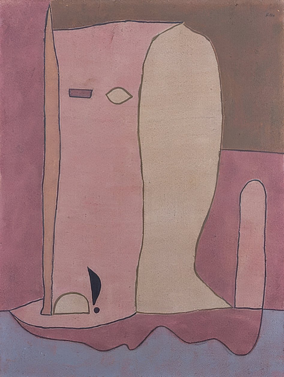Puutarhahahmo. 1932 tekijältä Paul Klee