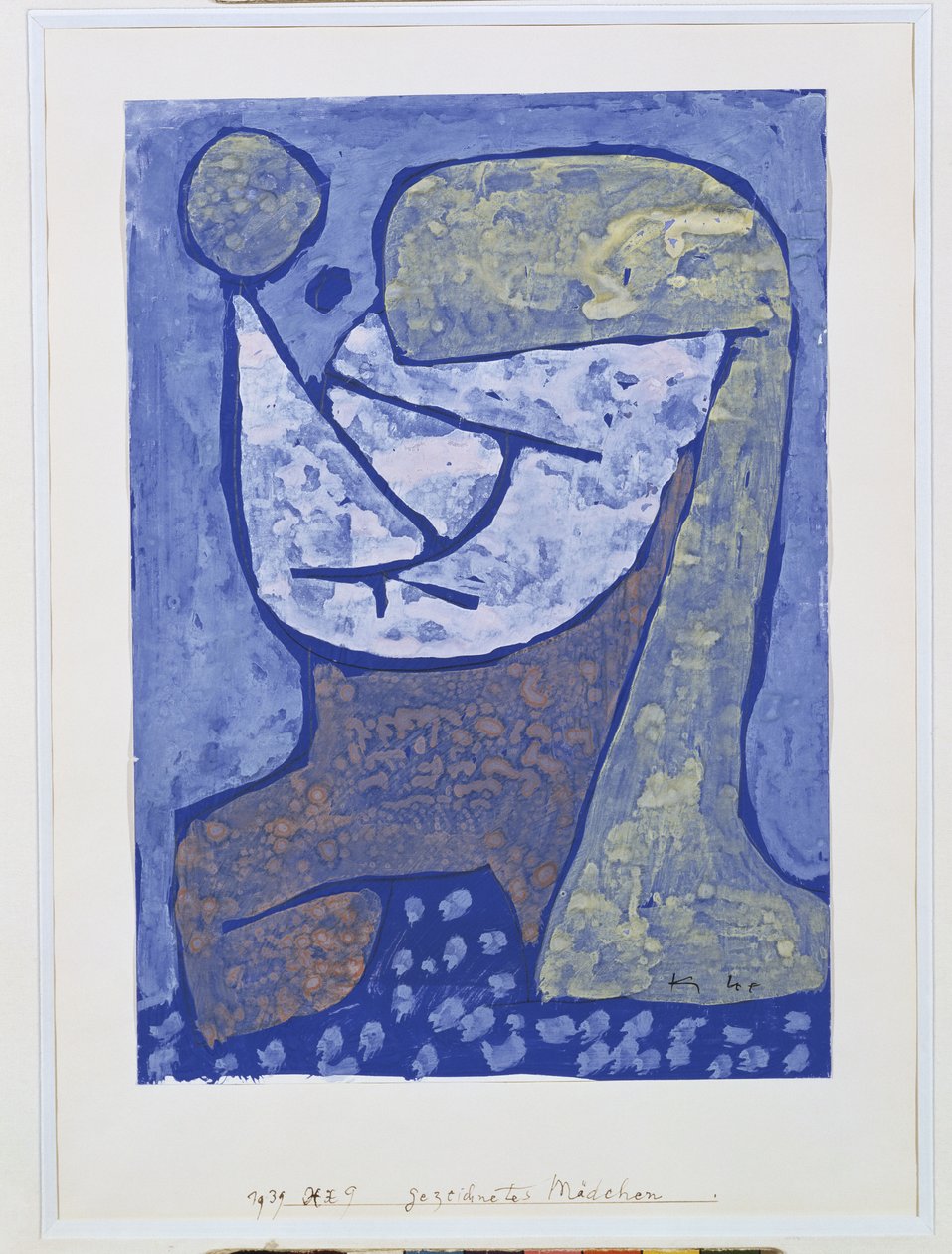 Zcidinete tyttö tekijältä Paul Klee