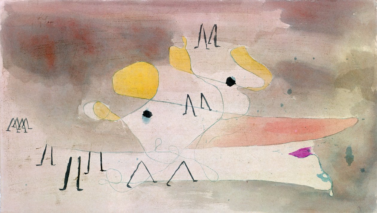 Kummitus ja seuraajia tekijältä Paul Klee