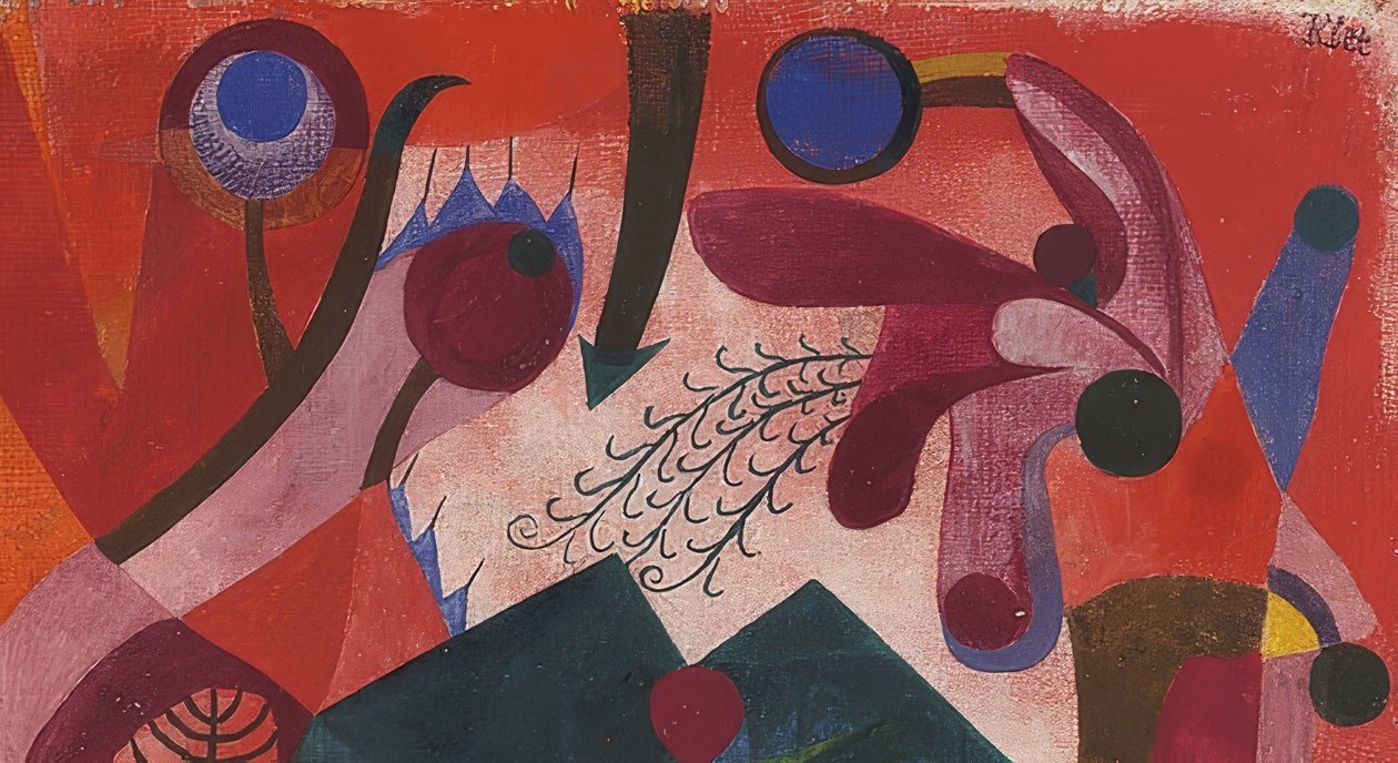 Myrkkymarjat. 1920 tekijältä Paul Klee