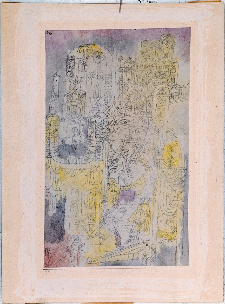 Goottilainen rokokoo tekijältä Paul Klee