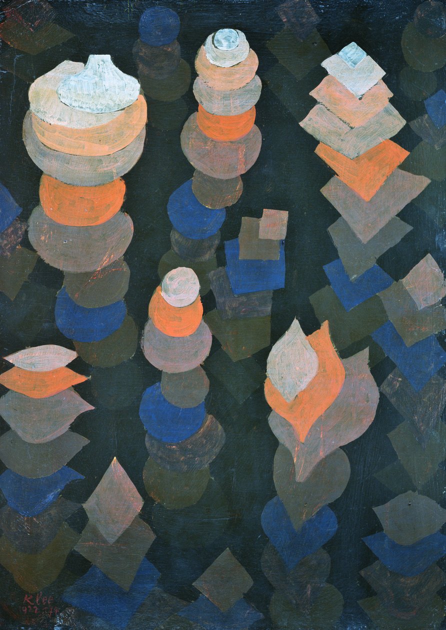 Yökasvien kasvu tekijältä Paul Klee