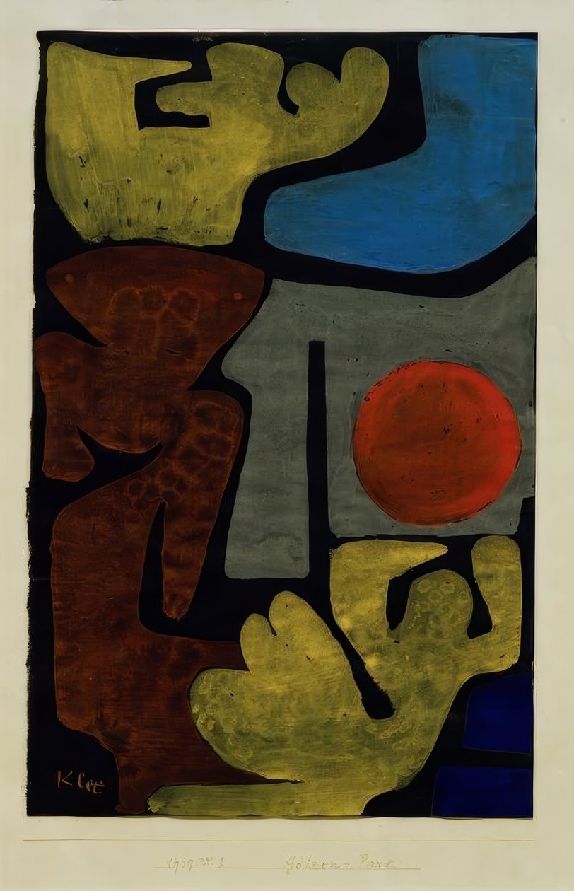Götzen-puisto tekijältä Paul Klee