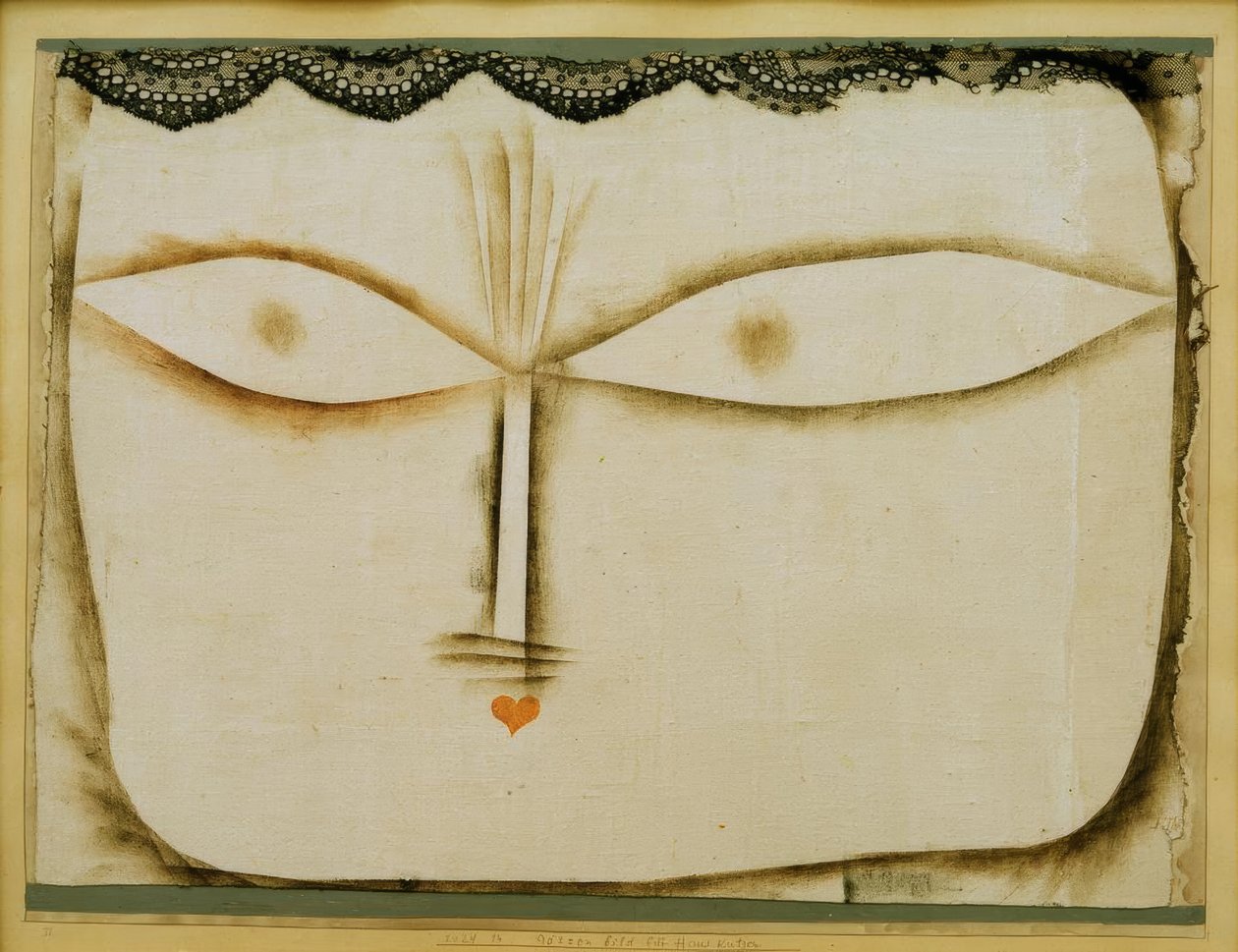Götzenbild für Hauskatzen tekijältä Paul Klee