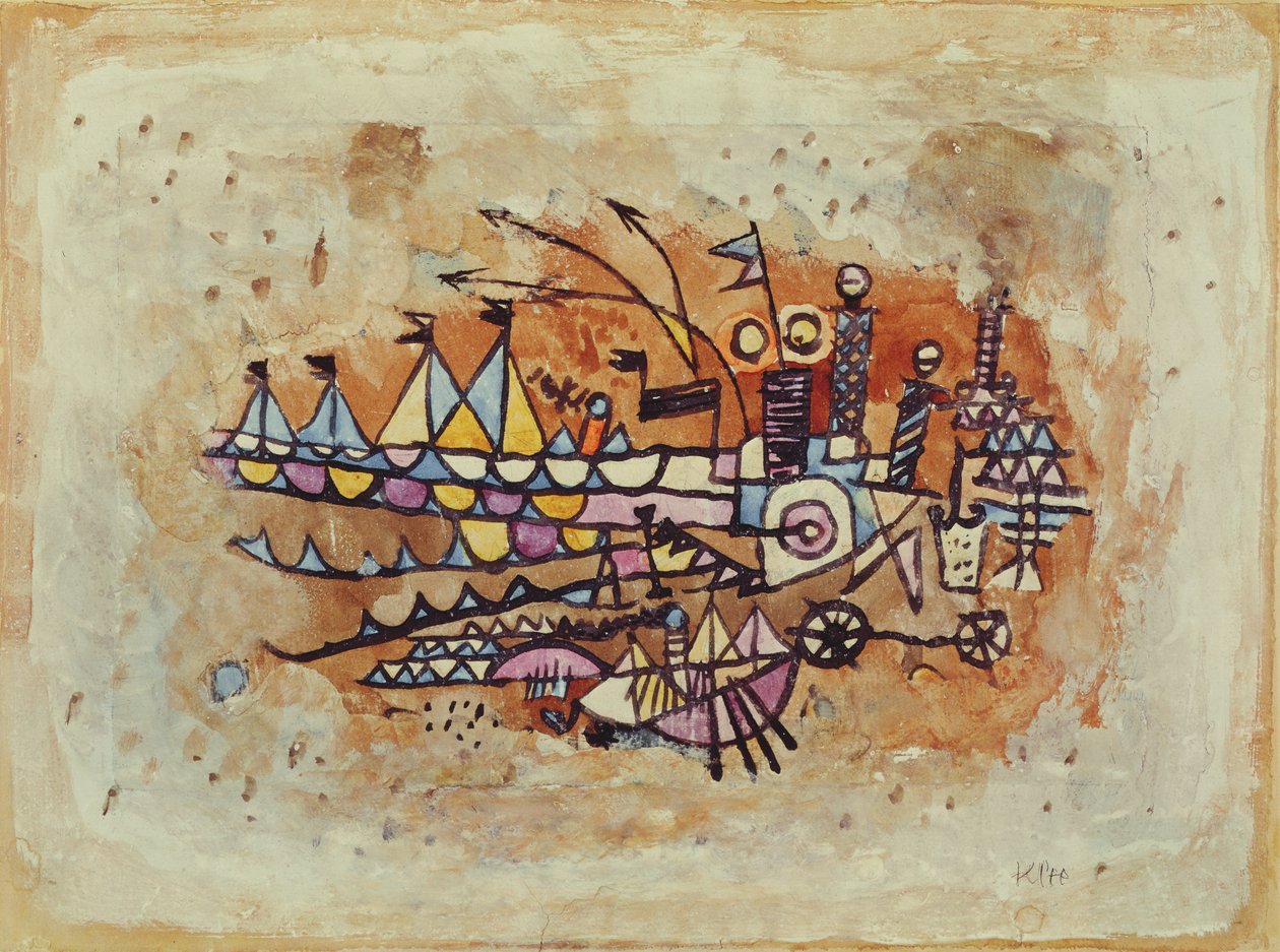 Satamakohtaus tekijältä Paul Klee