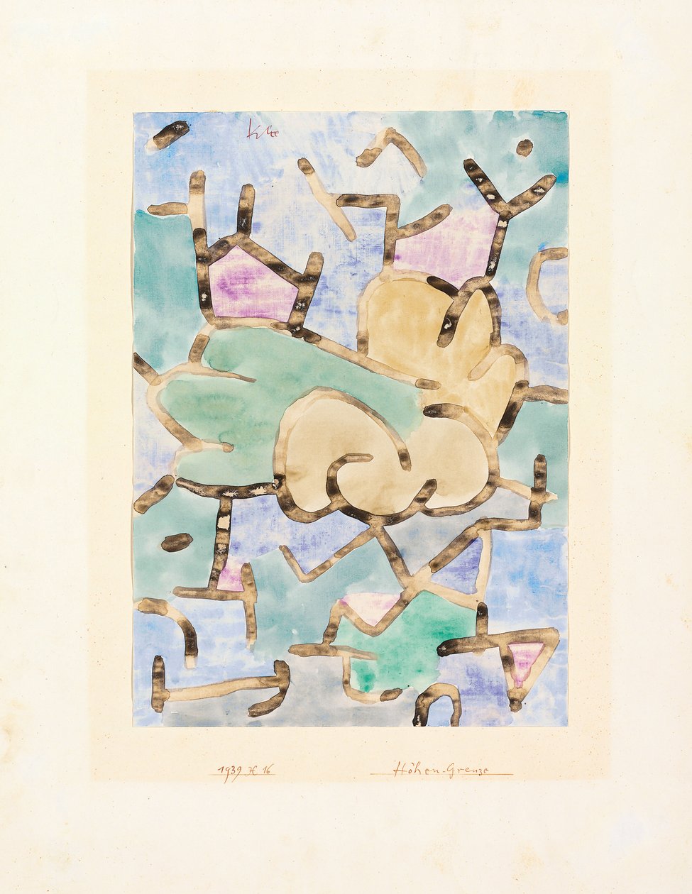 korkea raja tekijältä Paul Klee