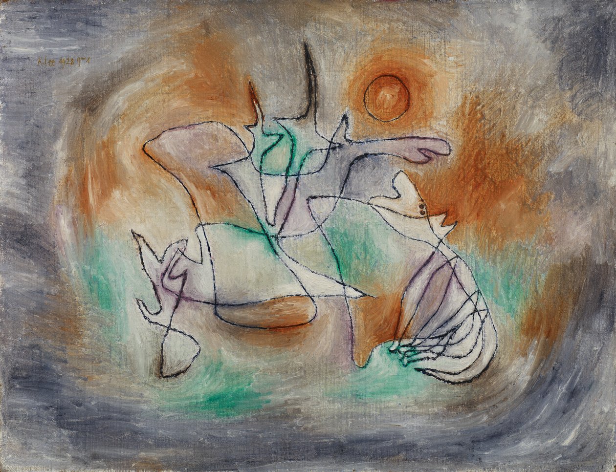 Huutava koira tekijältä Paul Klee